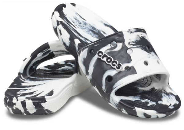 CLASSIC CROCS MARBLED SLIDE