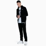 puma jackets for mens zippered full zip tr